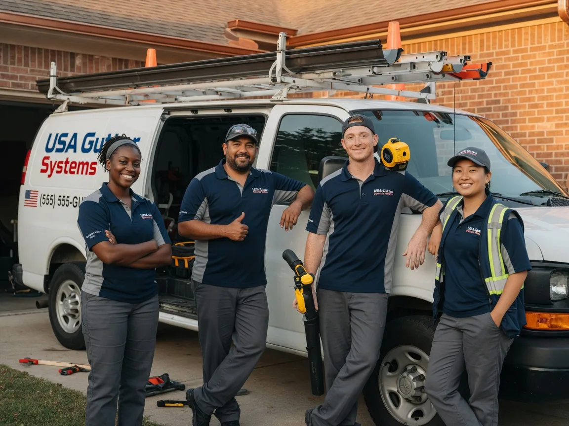 Gutter Installation company in Hye, TX